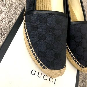 Gucci Gg Guccissima Espadrille flats